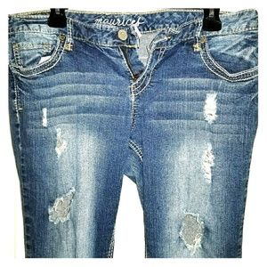 Maurices distressed jeans